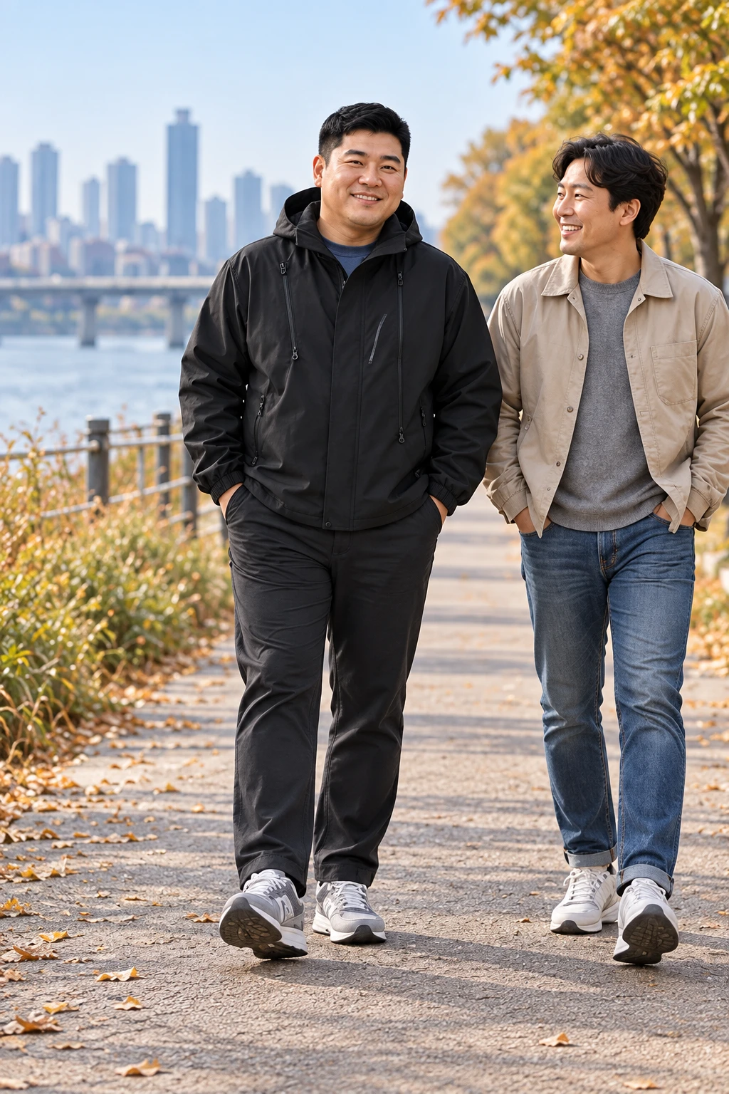 운동복 코디 화보